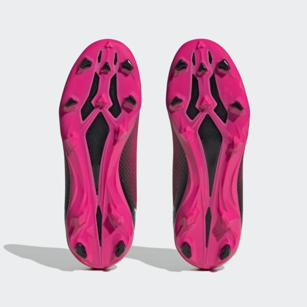 X Speedportal.3 Bottes Sans Lacets Pour Terrain Sec Adidas Rose