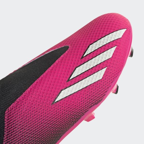X Speedportal.3 Bottes Sans Lacets Pour Terrain Sec Adidas Rose