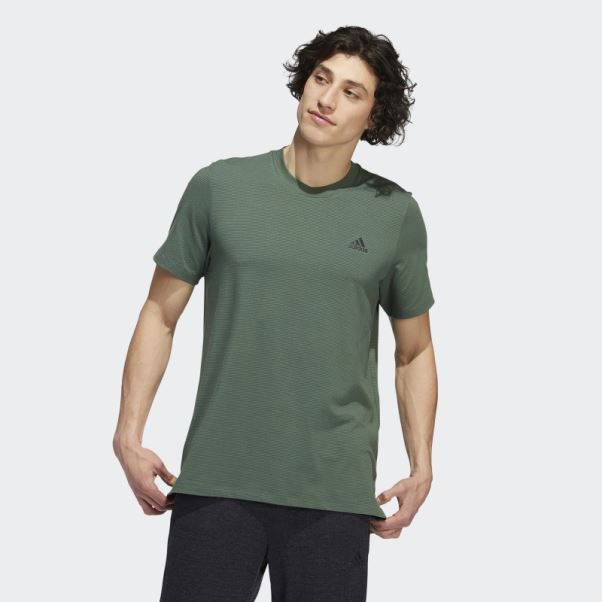 Axe 2.0 Tech Tee Adidas Vert Oxyde