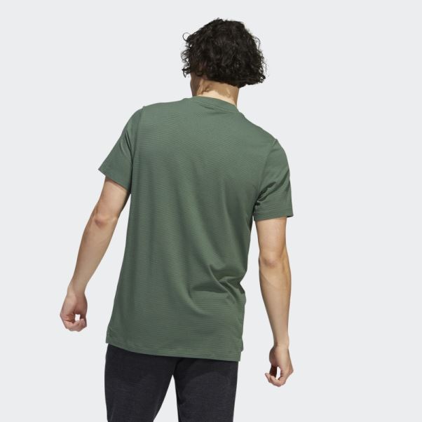 Axe 2.0 Tech Tee Adidas Vert Oxyde