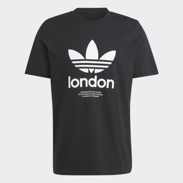 Adidas Icone London City Originals T-shirt Noir