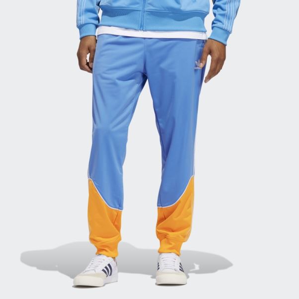 Pantalon De Survêtement Adidas Tricot Sst Doré
