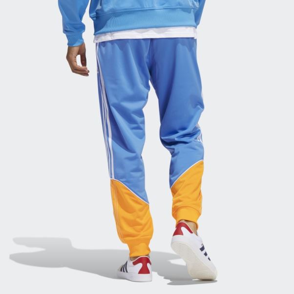 Pantalon De Survêtement Adidas Tricot Sst Doré