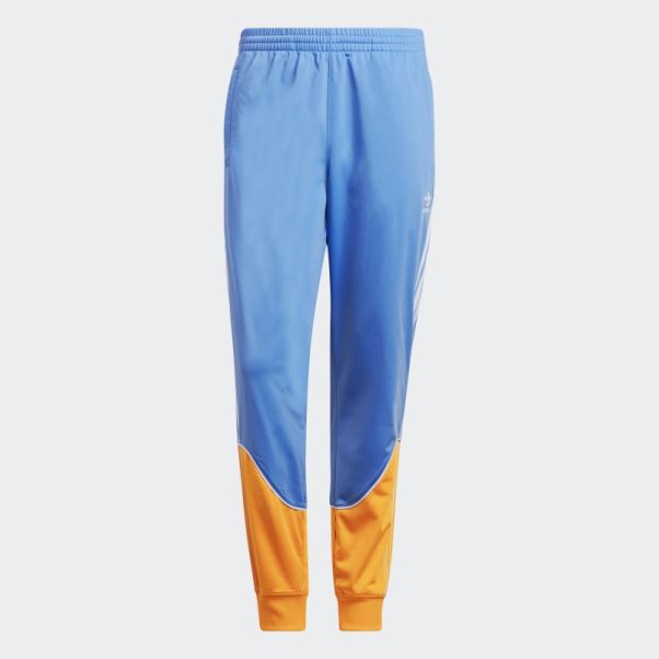 Pantalon De Survêtement Adidas Tricot Sst Doré
