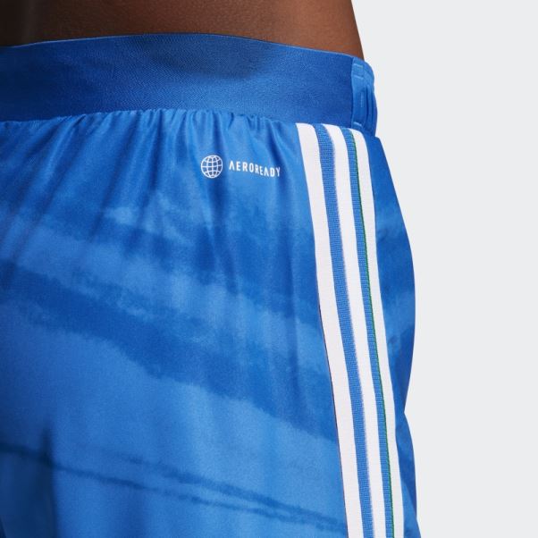 Short Adidas Italy Women Team 23 Home Authentique Bleu