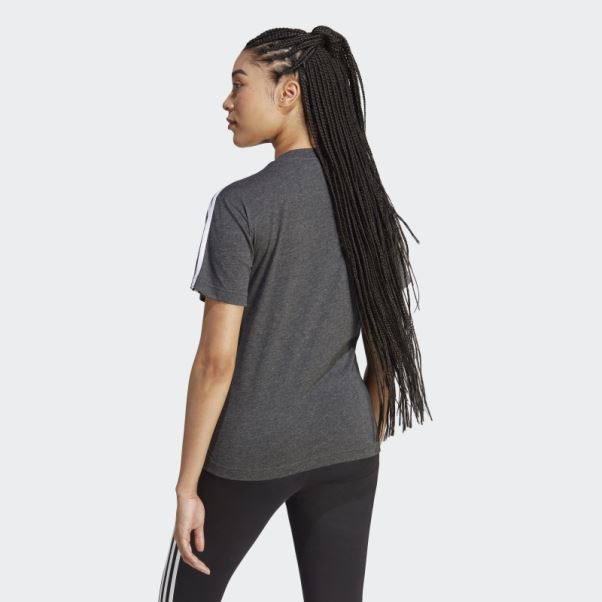 T-shirt De Maternité Adidas Noir Chiné