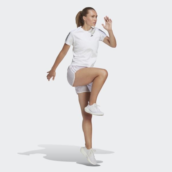 Short De Course Marathon 20 Argent Aube Adidas