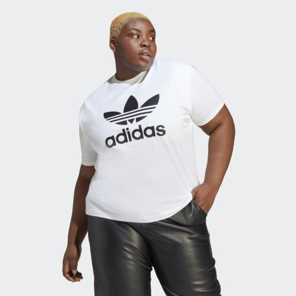 T-shirt Toujours Original (grande Taille) Blanc Adidas