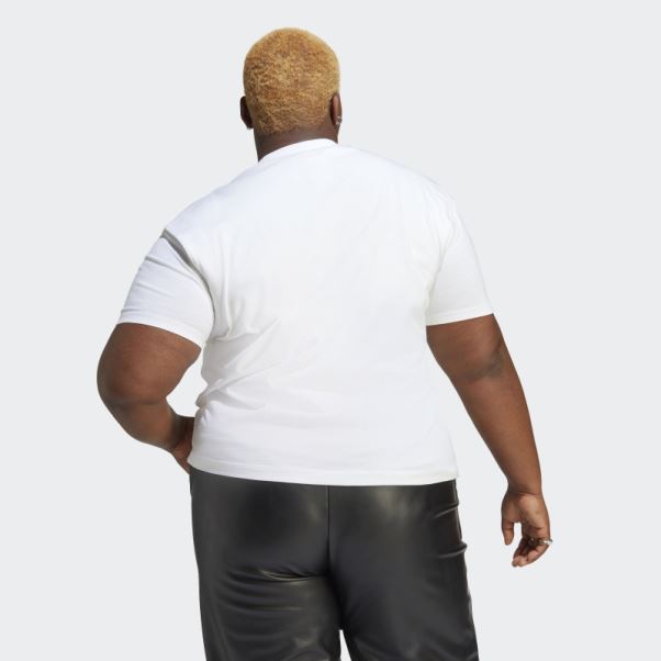 T-shirt Toujours Original (grande Taille) Blanc Adidas