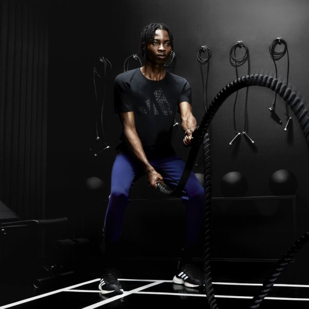 Ciel Nocturne Meilleur Des Pantalons D'entraînement Adidas Chaud