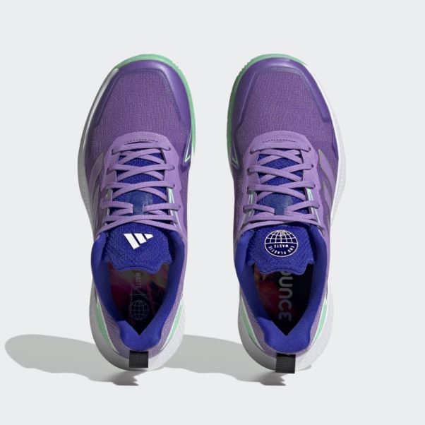 Chaussure De Tennis Adidas Defiant Speed Argile Violette