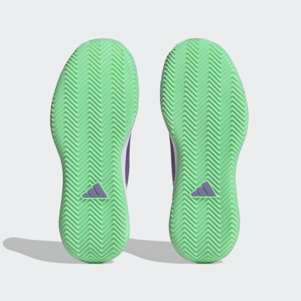 Chaussure De Tennis Adidas Defiant Speed Argile Violette