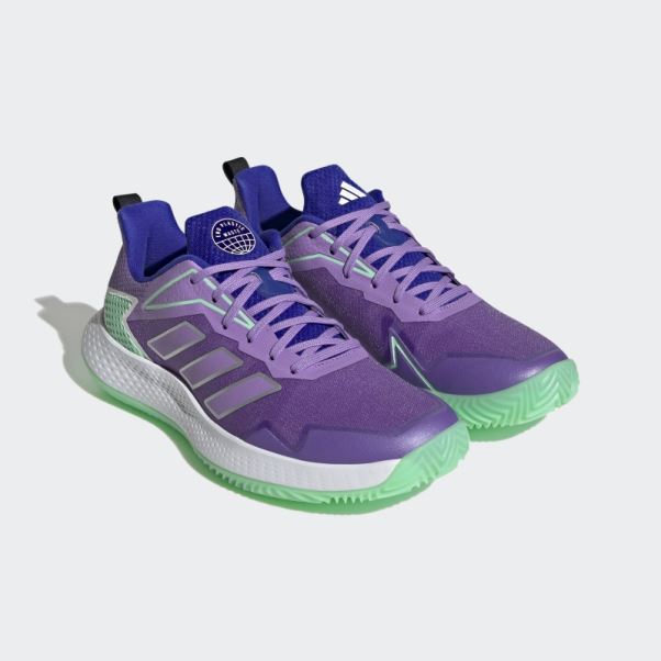 Chaussure De Tennis Adidas Defiant Speed Argile Violette