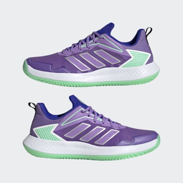 Chaussure De Tennis Adidas Defiant Speed Argile Violette