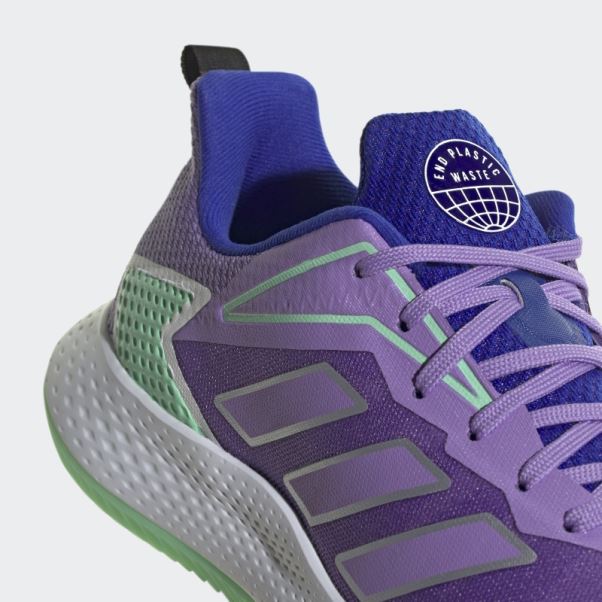 Chaussure De Tennis Adidas Defiant Speed Argile Violette