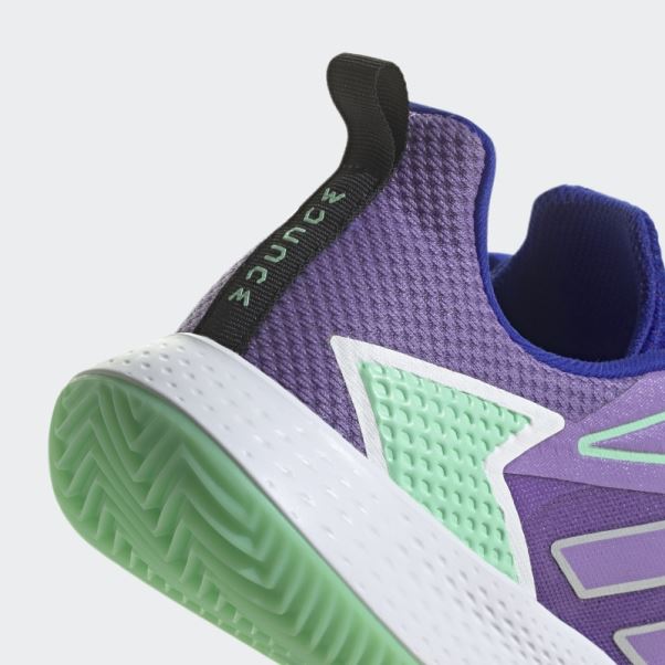 Chaussure De Tennis Adidas Defiant Speed Argile Violette