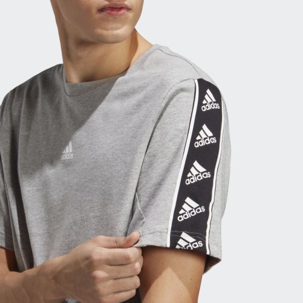 T-shirt Brandlove Gris Moyen Adidas