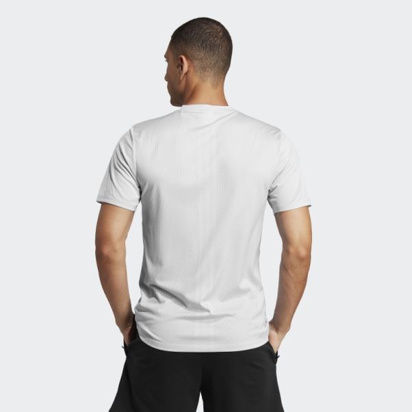 T-shirt D'entraînement Technique Adidas Hiit Blanc
