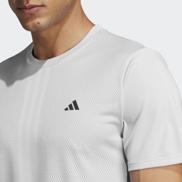 T-shirt D'entraînement Technique Adidas Hiit Blanc
