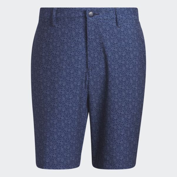 Short De Golf Imprimé Ultimate365 Neuf Pouces Bleu Marine Adidas