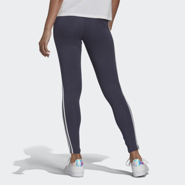 Collants Adicolor Classics 3 Bandes Bleu Marine Adidas