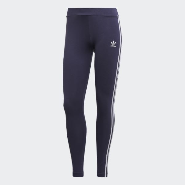 Collants Adicolor Classics 3 Bandes Bleu Marine Adidas