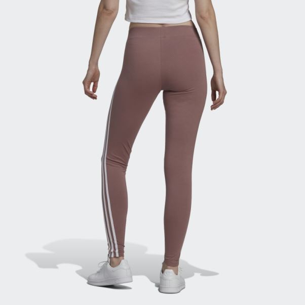 Collant Adidas Adicolor Classics 3 Bandes Violet