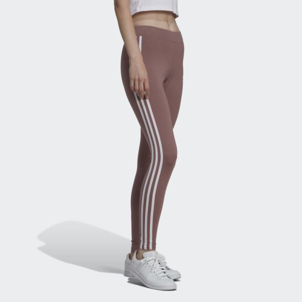 Collant Adidas Adicolor Classics 3 Bandes Violet