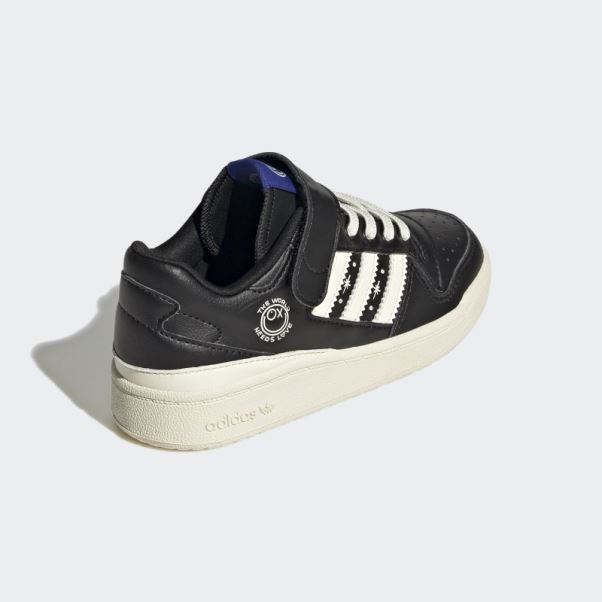 Adidas Forum Low Chaussures Noir/blanc Chaud