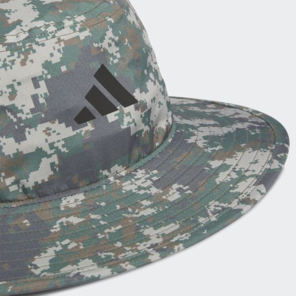 Chapeau à Large Bord Imprimé Camouflage Adidas