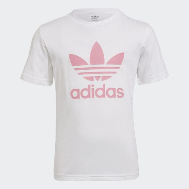 Ensemble Short Et Tee Adicolor Adidas Blanc