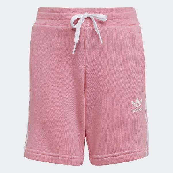 Ensemble Short Et Tee Adicolor Adidas Blanc