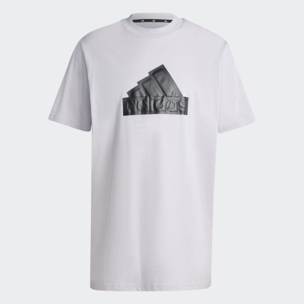 Future Icons Badge Of Sport Tee Adidas Silver Dawn