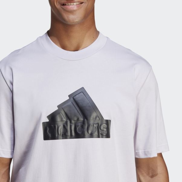 Future Icons Badge Of Sport Tee Adidas Silver Dawn
