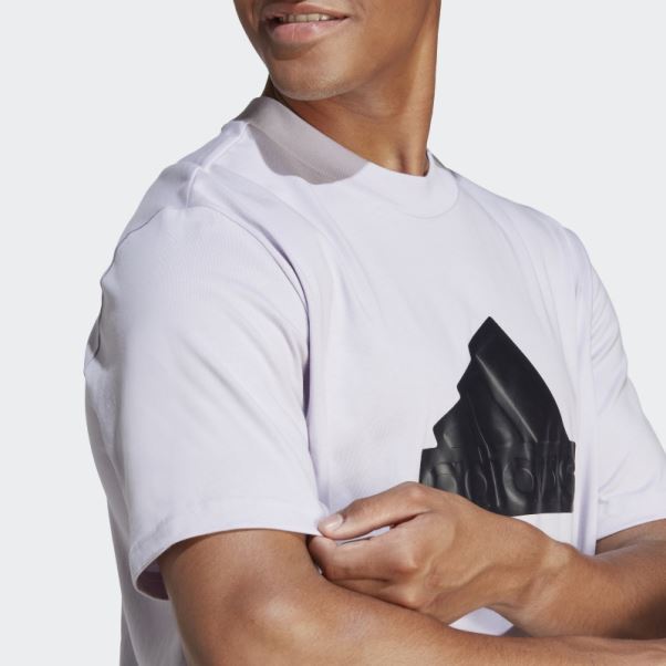 Future Icons Badge Of Sport Tee Adidas Silver Dawn