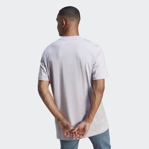T-shirt Adidas Future Icons Insigne De Sport Argent Aube