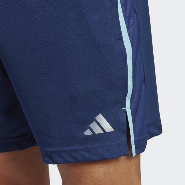 Short Adidas Workout Base Bleu