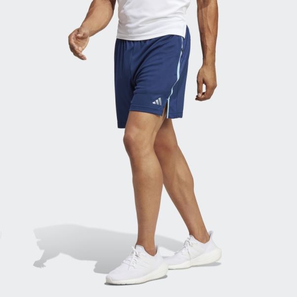 Short Adidas Workout Base Bleu Foncé
