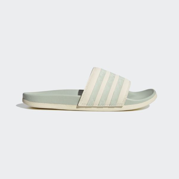 Adidas Adilette Confort Diapositives Vert