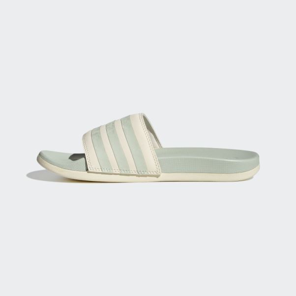Adidas Adilette Confort Diapositives Vert