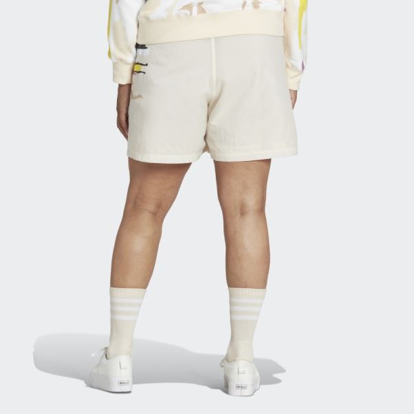 Short Thebe Magugu X Adidas (grande Taille) Teinte écru