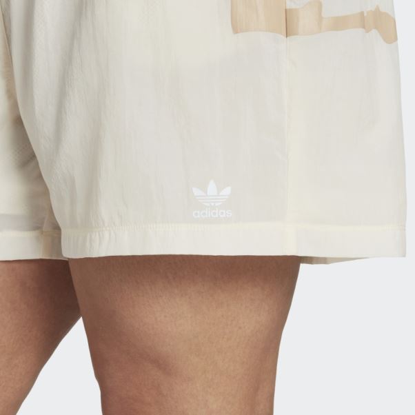 Short Thebe Magugu X Adidas (grande Taille) Teinte écru