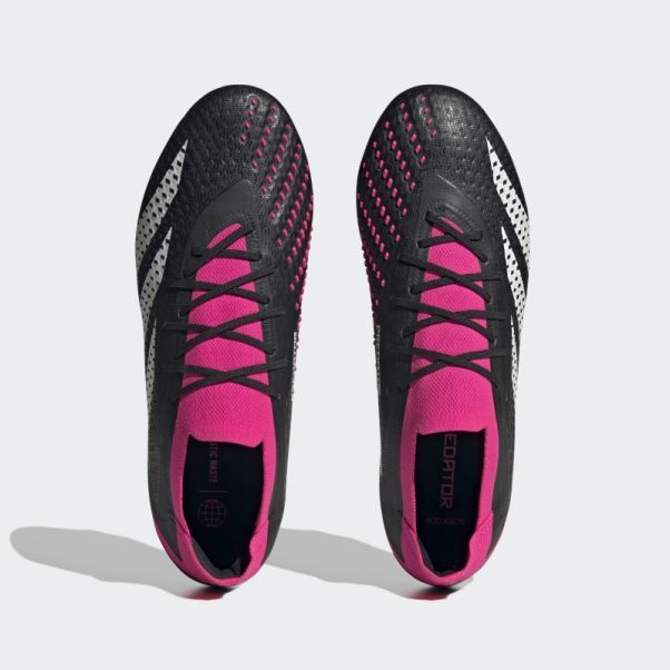 Adidas Predator Accuracy.1 - Bottes Basses Pour Terrain Sec Noir