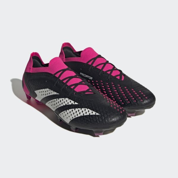 Adidas Predator Accuracy.1 - Bottes Basses Pour Terrain Sec Noir