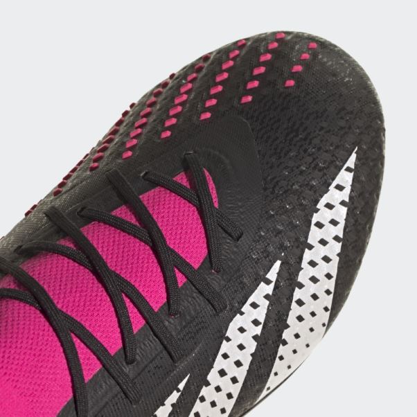 Predator Precision.1 Chaussures De Football Pour Terrain Sec Noir Adidas