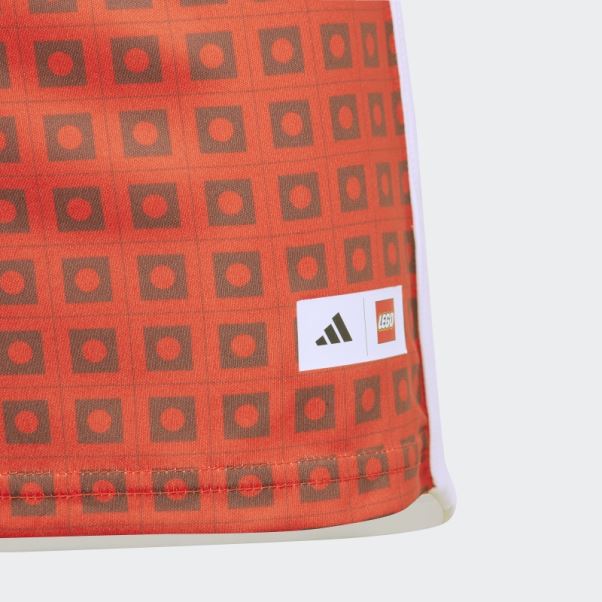 Maillot Domicile Adidas X Lego Hot Bold Orange