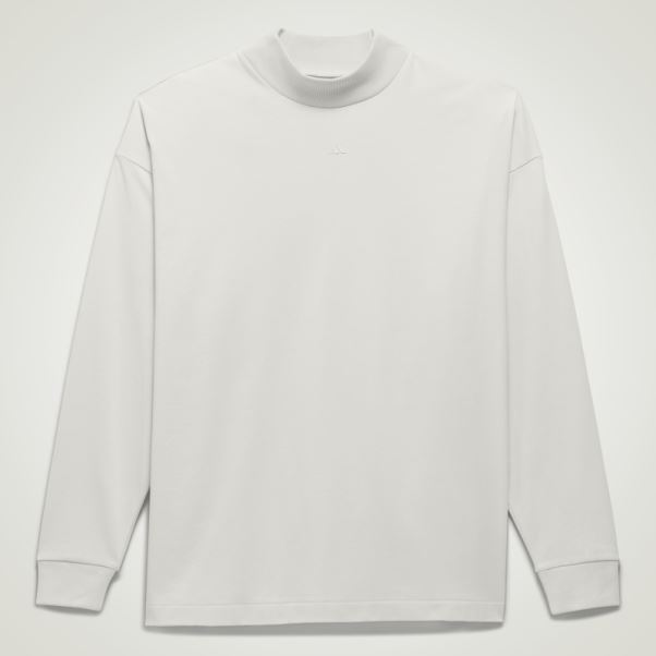Adidas Basketball T-shirt à Manches Longues En Aluminium Chaud