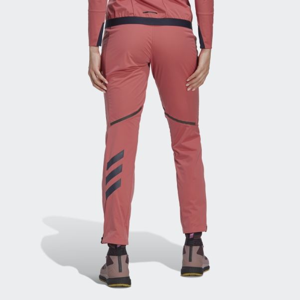 Pantalon De Jogging Softshell De Ski De Fond Rouge Terrex Xperior Adidas