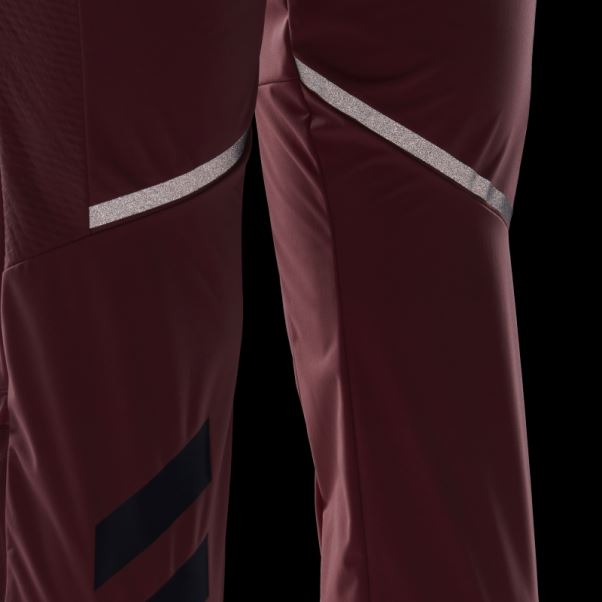 Pantalon De Jogging Softshell De Ski De Fond Rouge Terrex Xperior Adidas