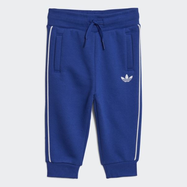 Ensemble Adidas Adicolor Crew Bleu